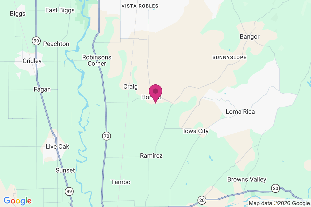 Honcut map