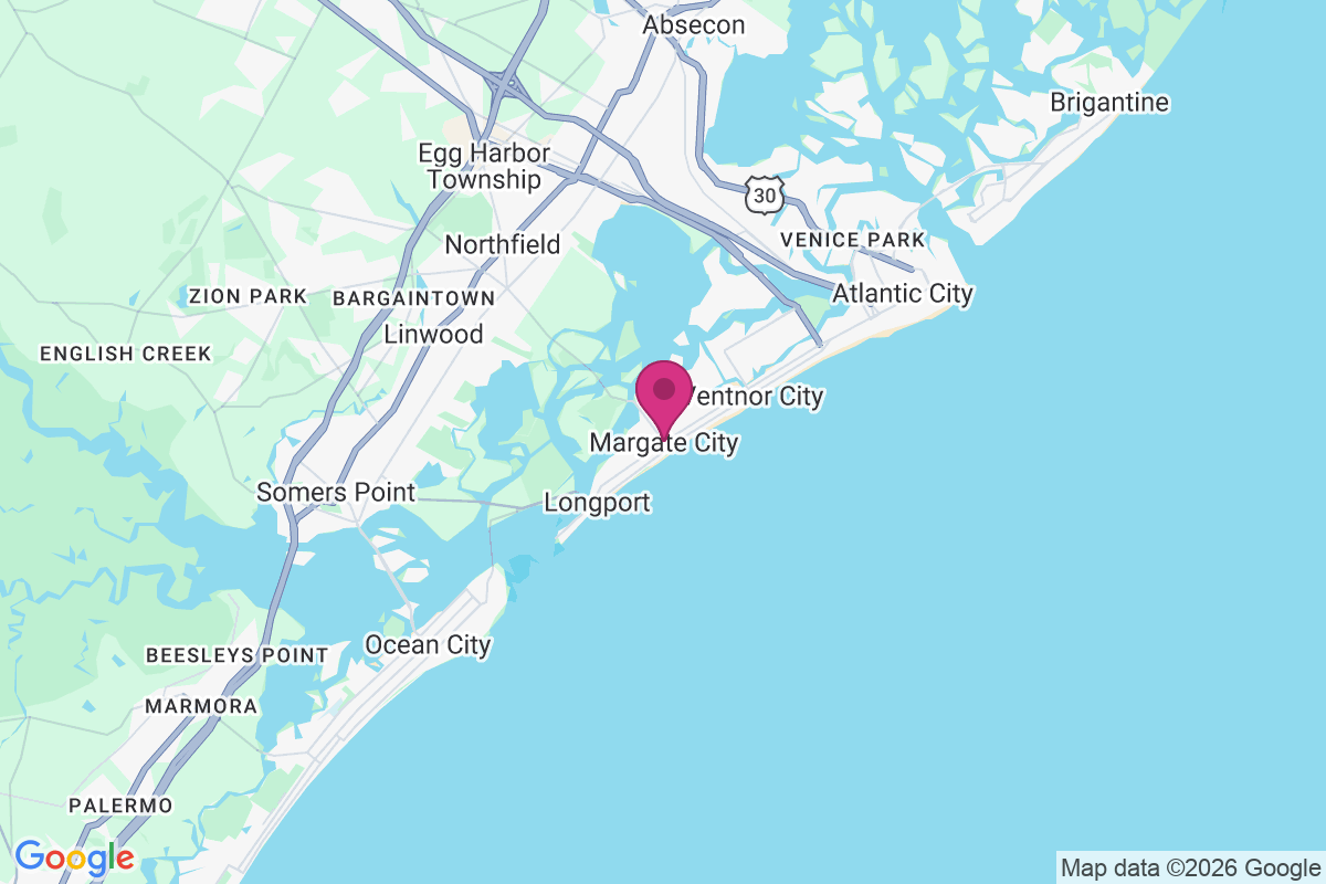 Margate City map