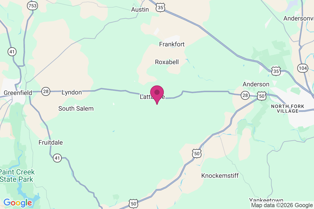 Lattaville map