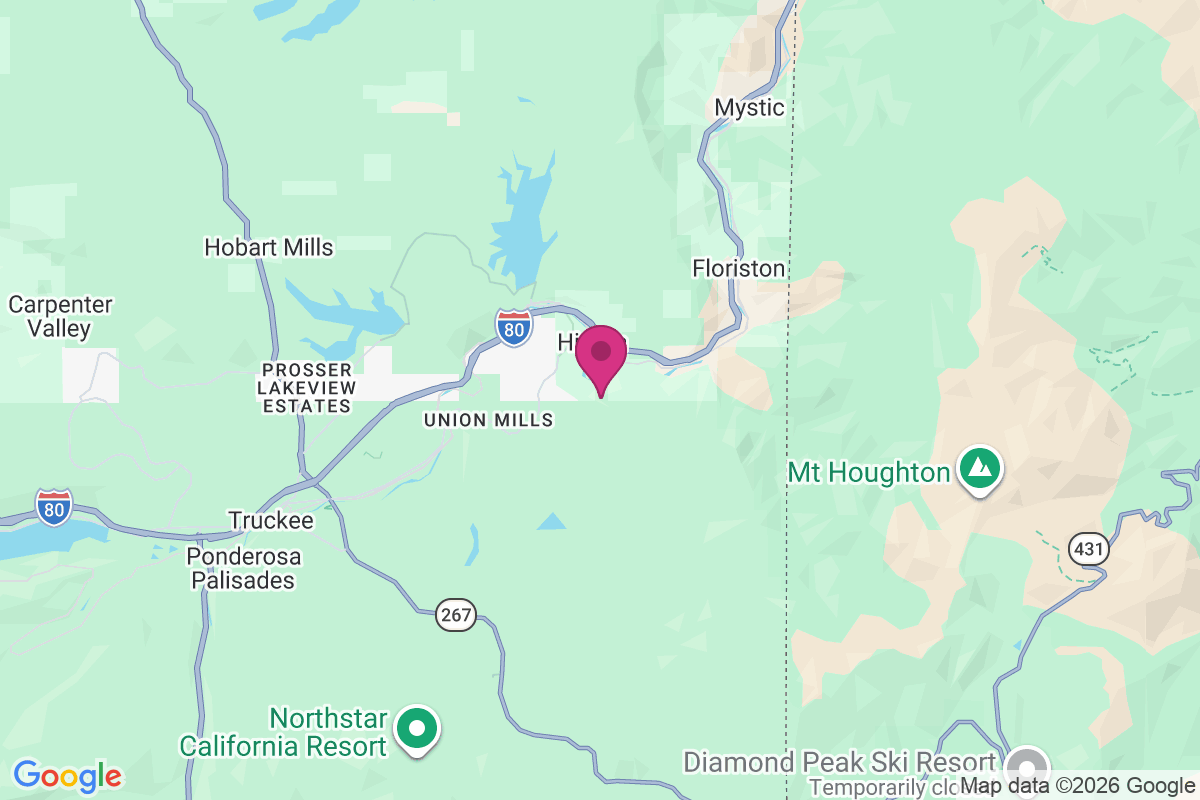 Hirschdale map