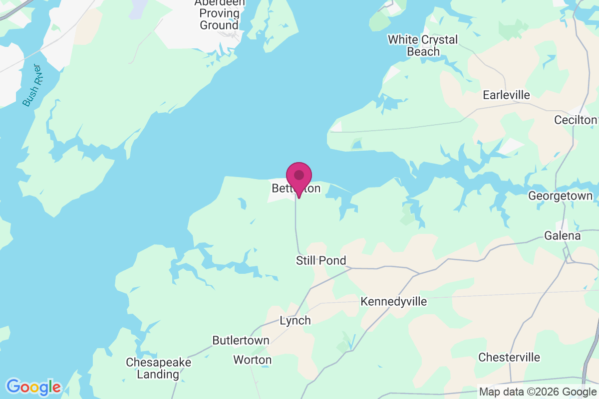 Betterton map