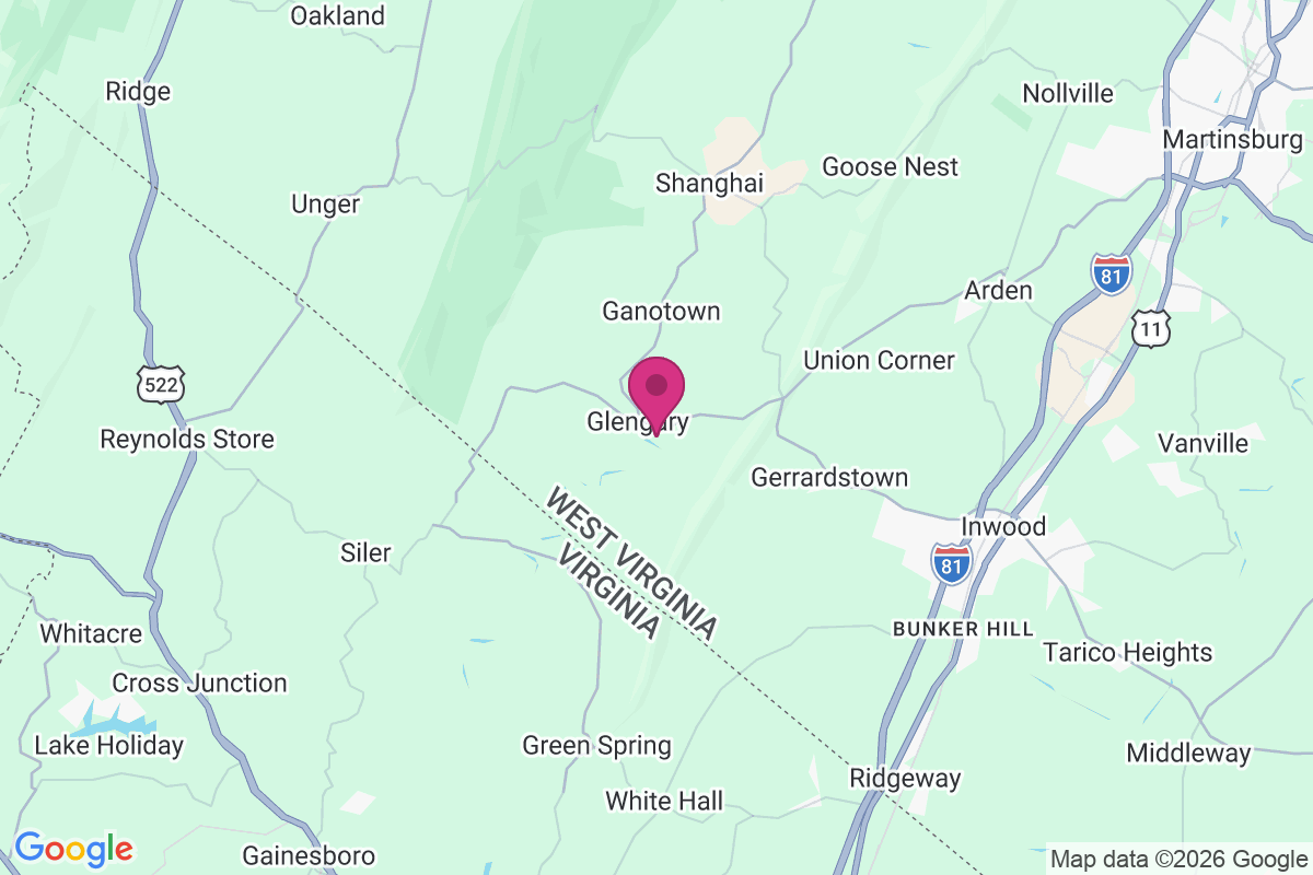 Glengary map