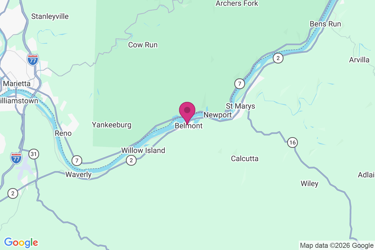 Newell Run map