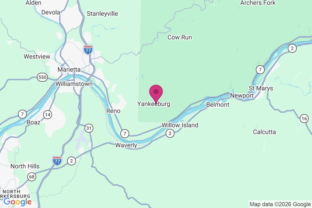 Yankeeburg map