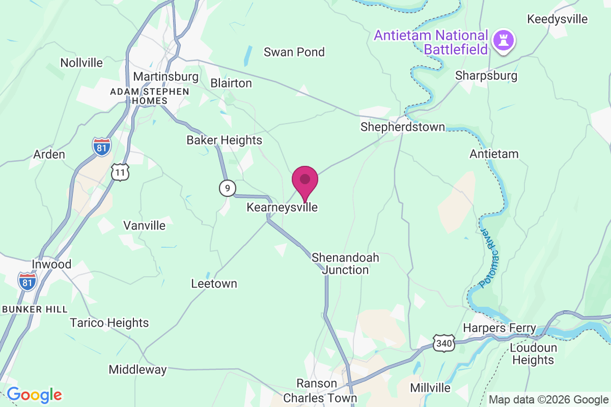 Walpers Cross-Roads map