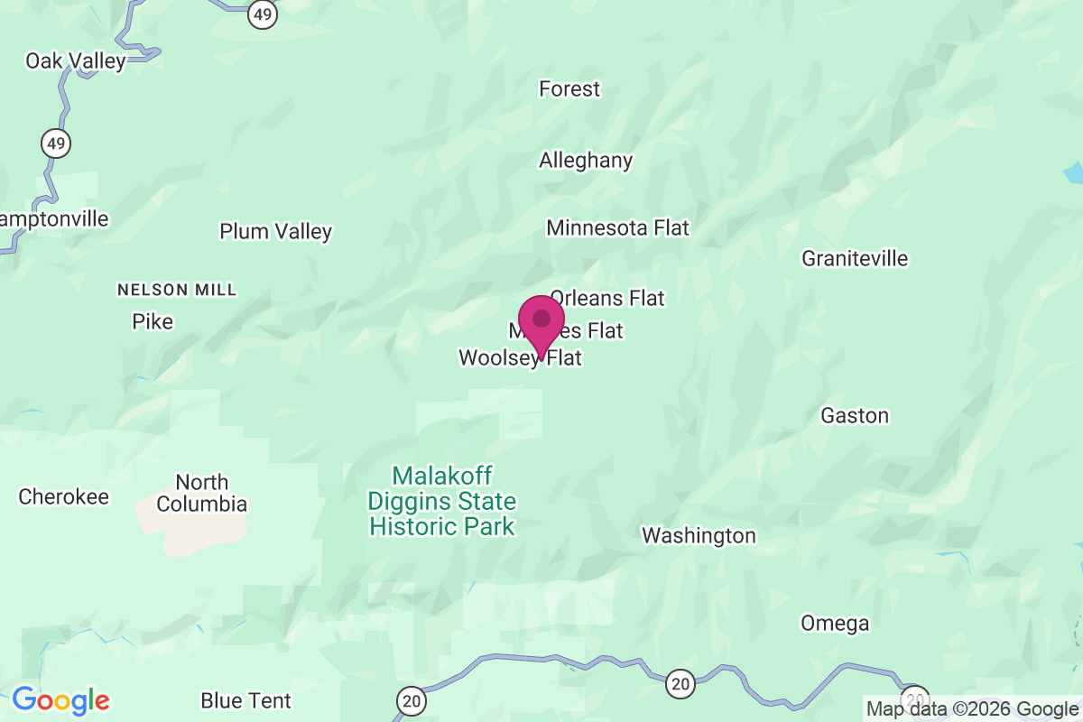 Woolsey Flat map