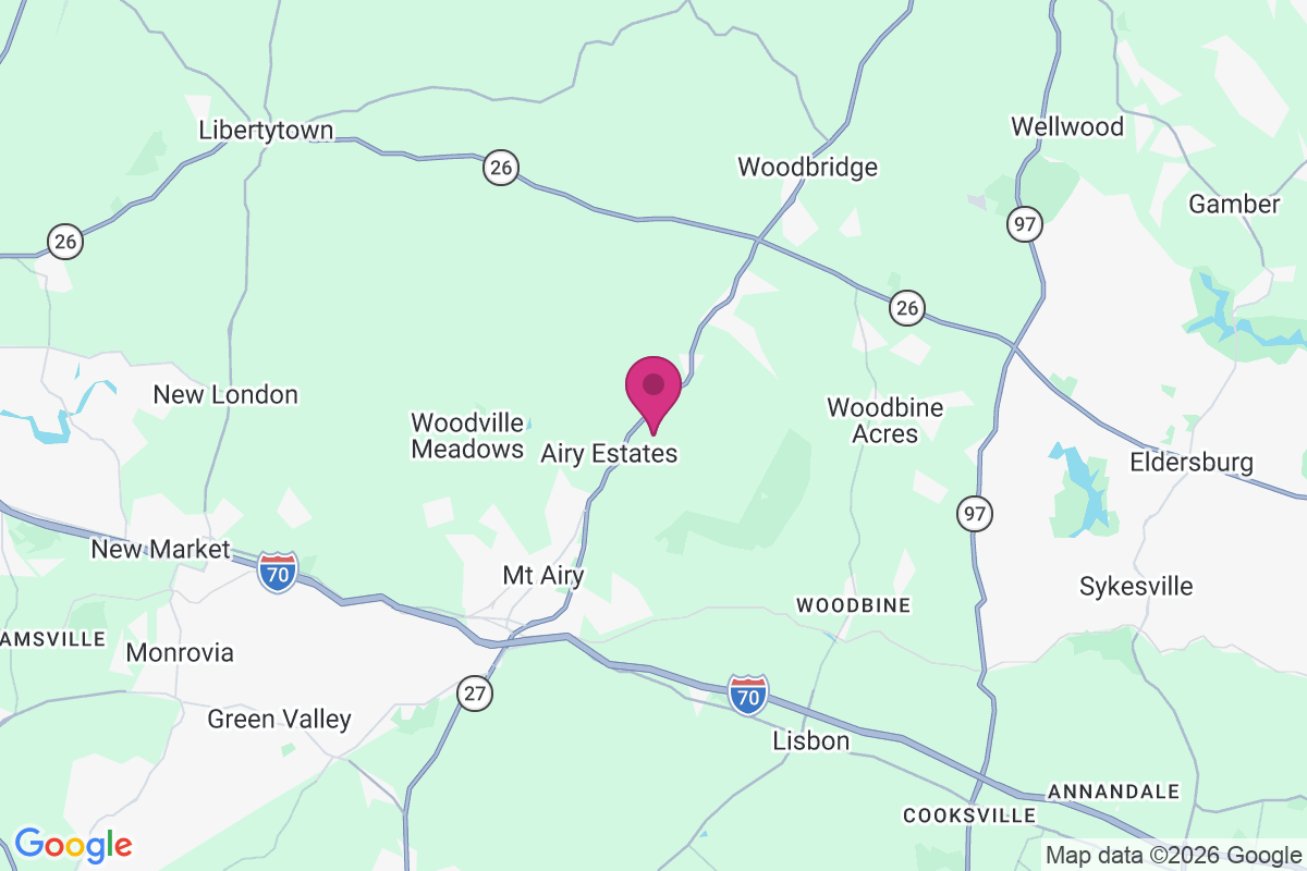 Olde Oak Run map