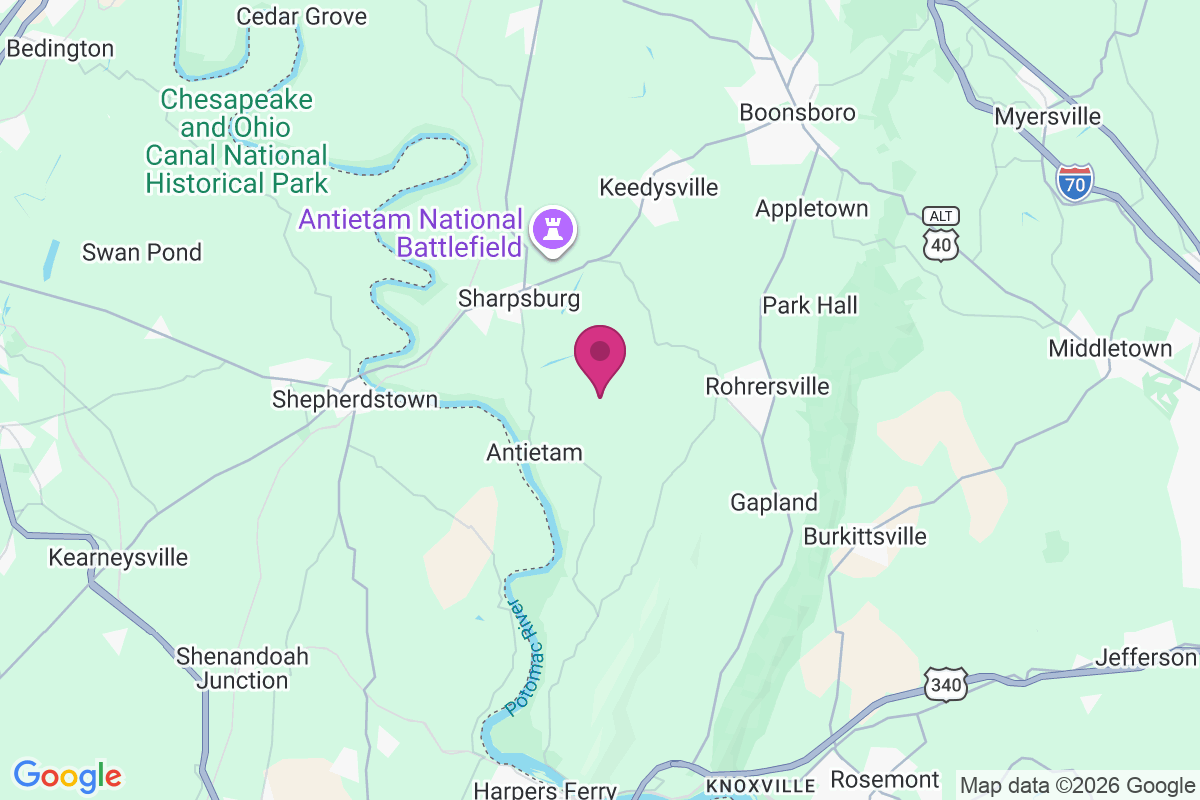 Burnside Acres map