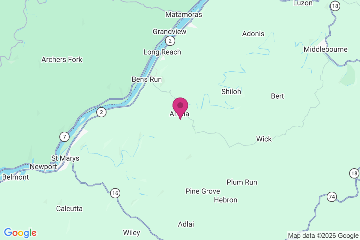 Arvilla map