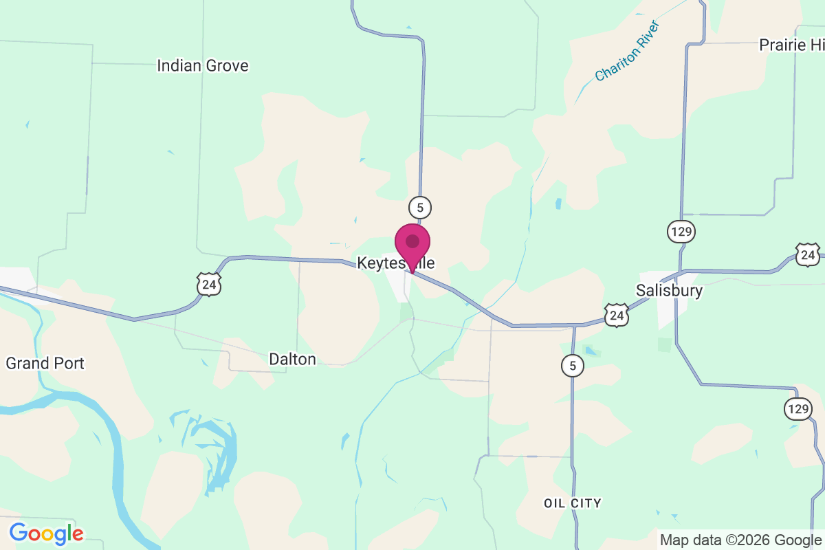 Keytesville map