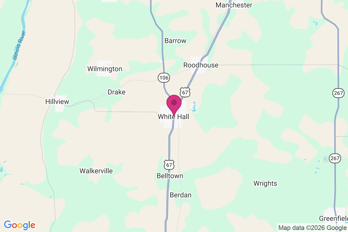 White Hall map