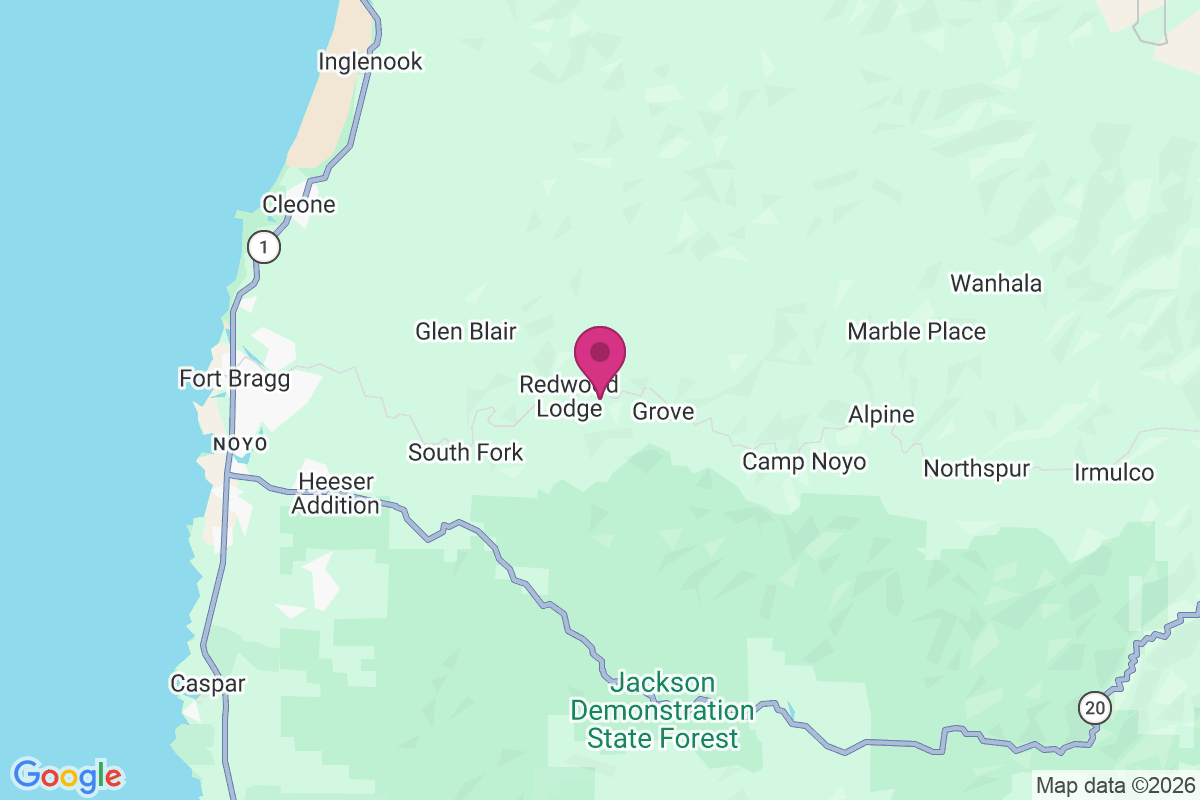 Redwood Lodge map