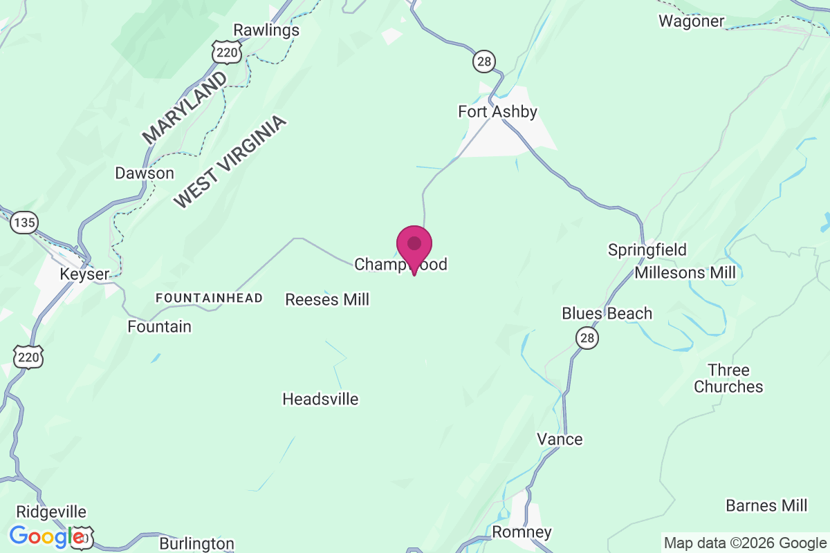 Champwood map