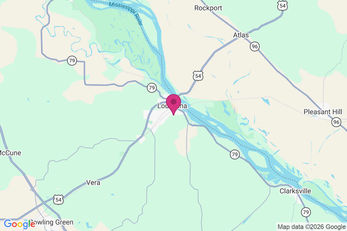 Louisiana map