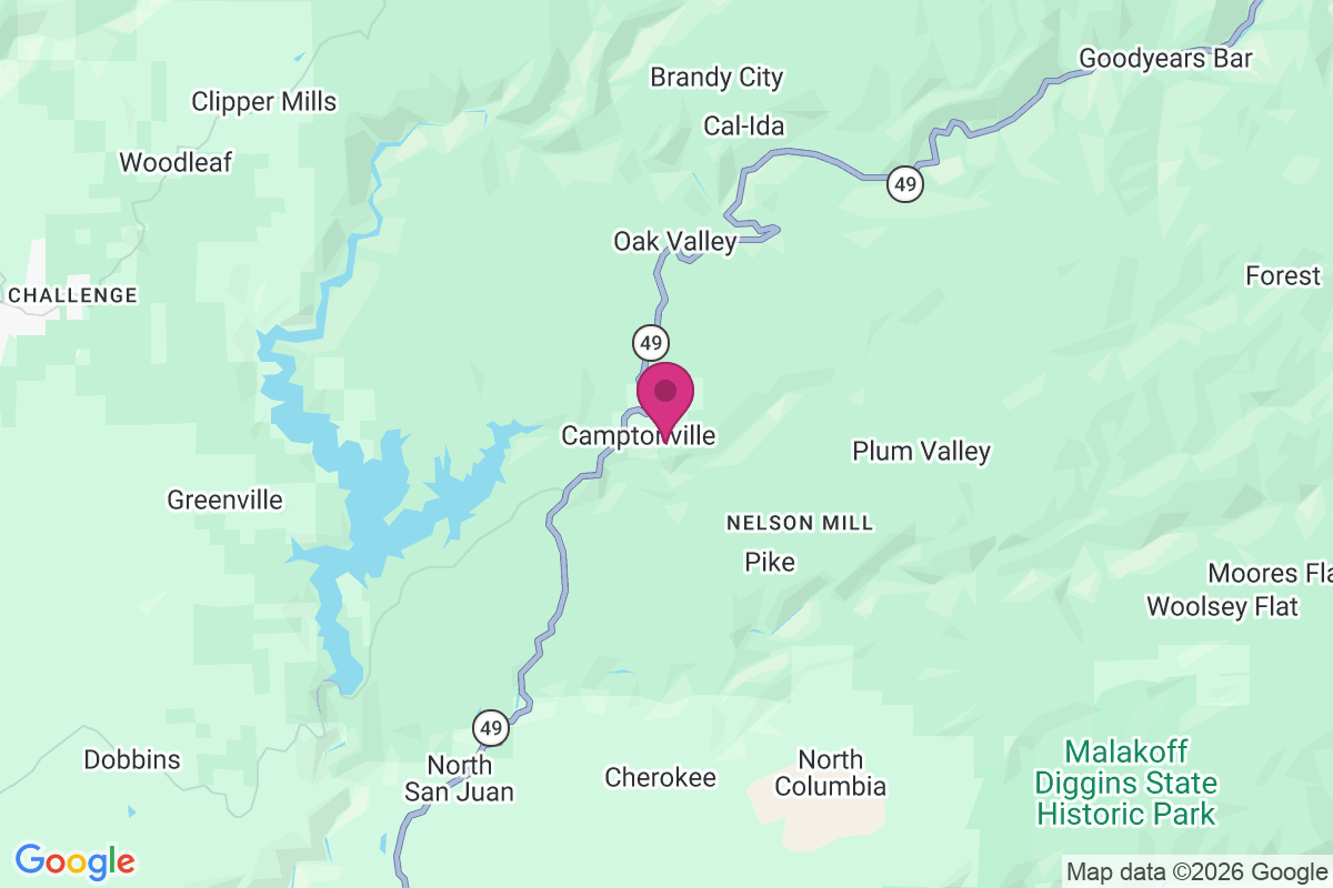 Camptonville map