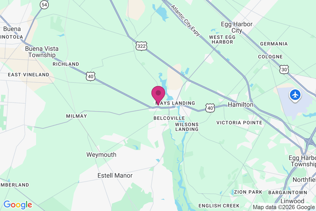Harding Lakes map