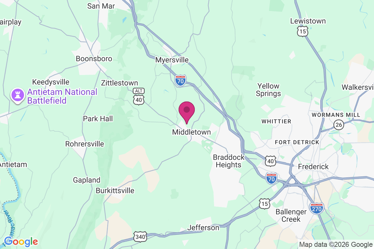 Middletown Heights map