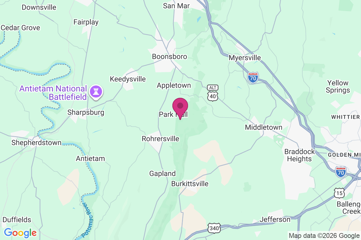 Park Hall map