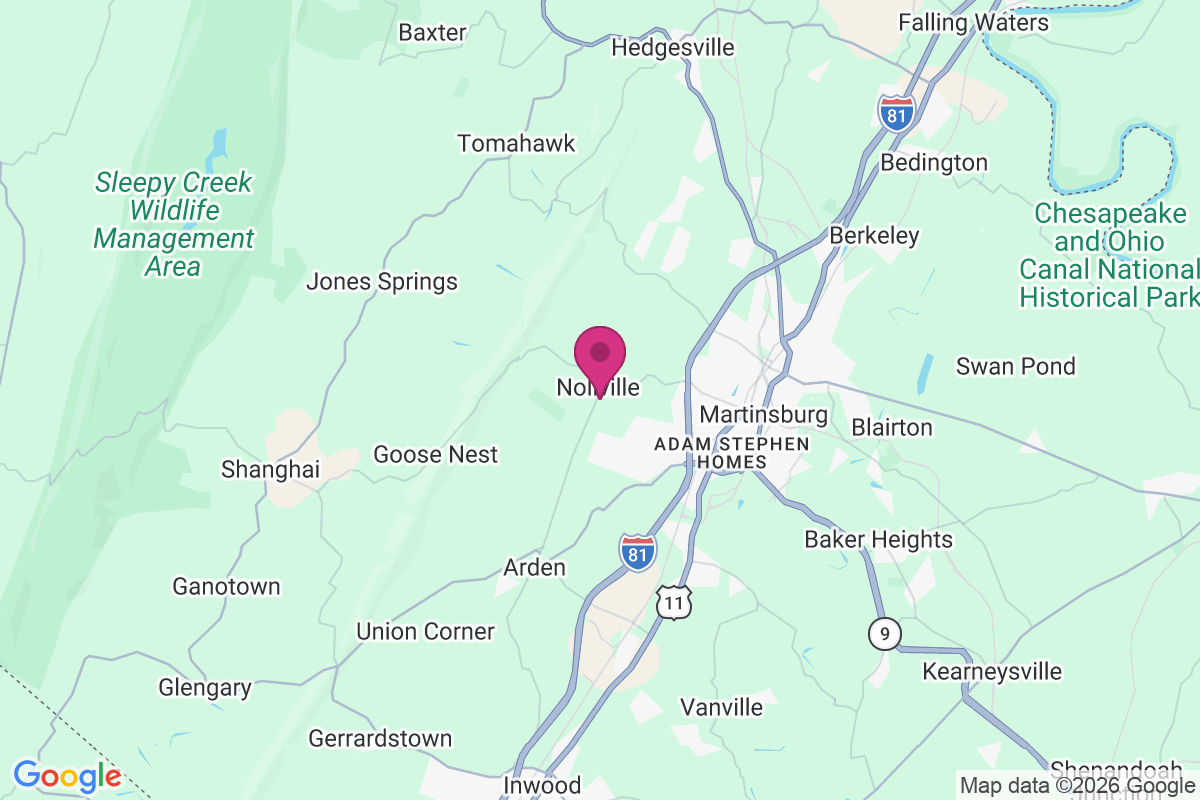 Nollville map