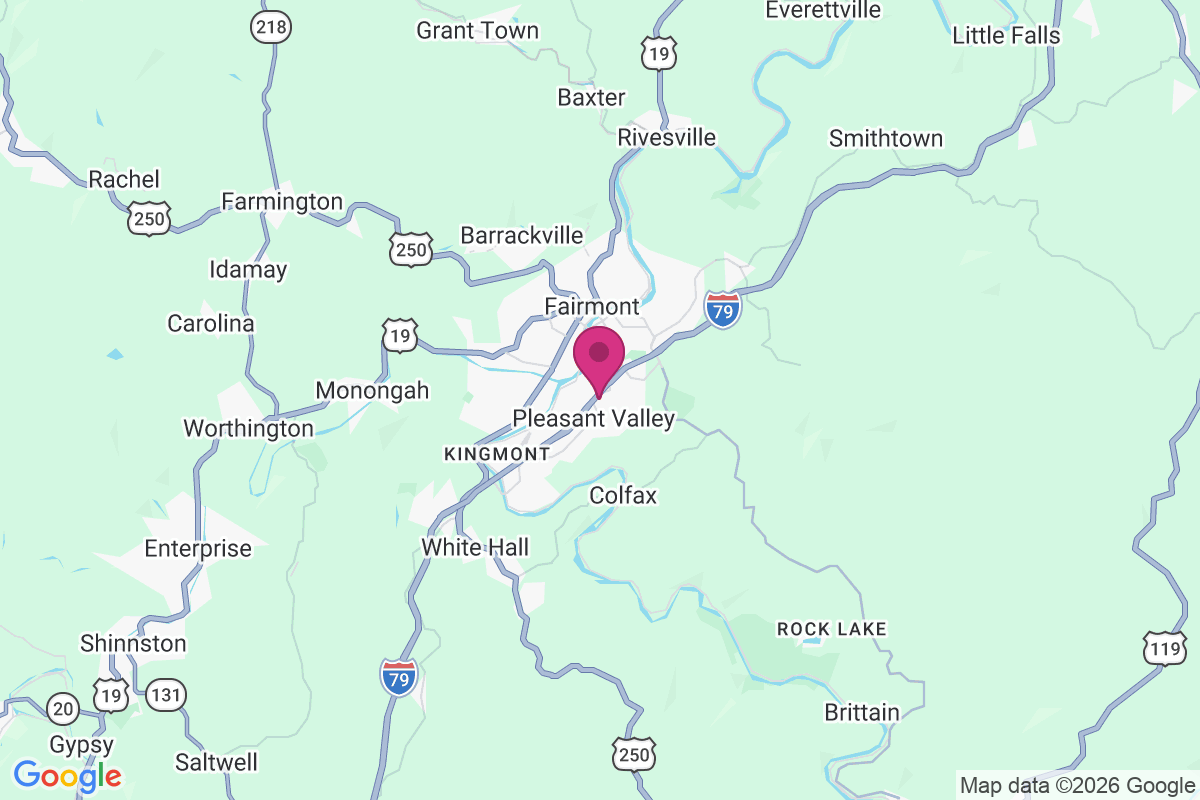 Gaston Junction map
