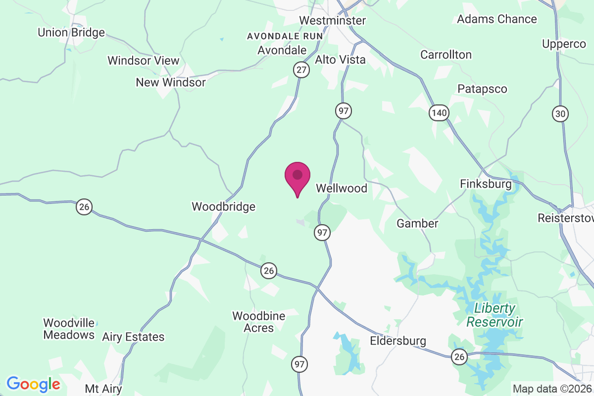 Hazels Woods map