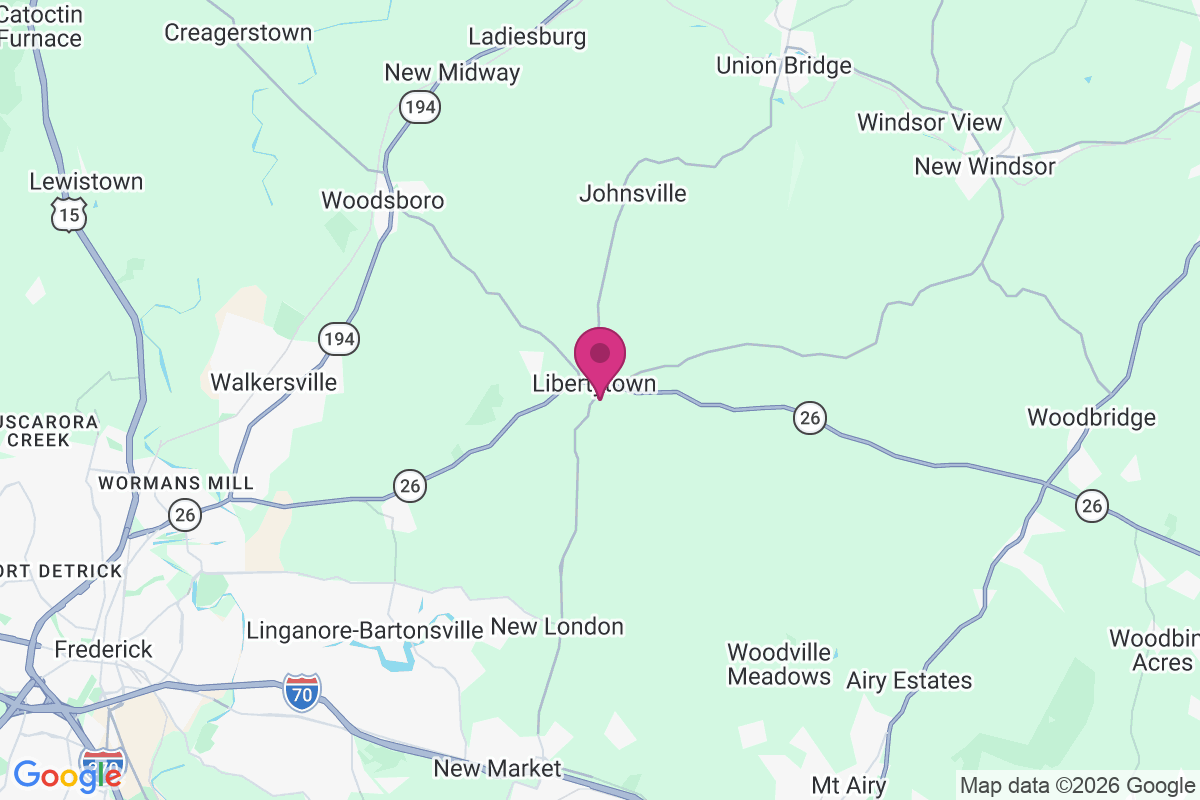 Libertytown map
