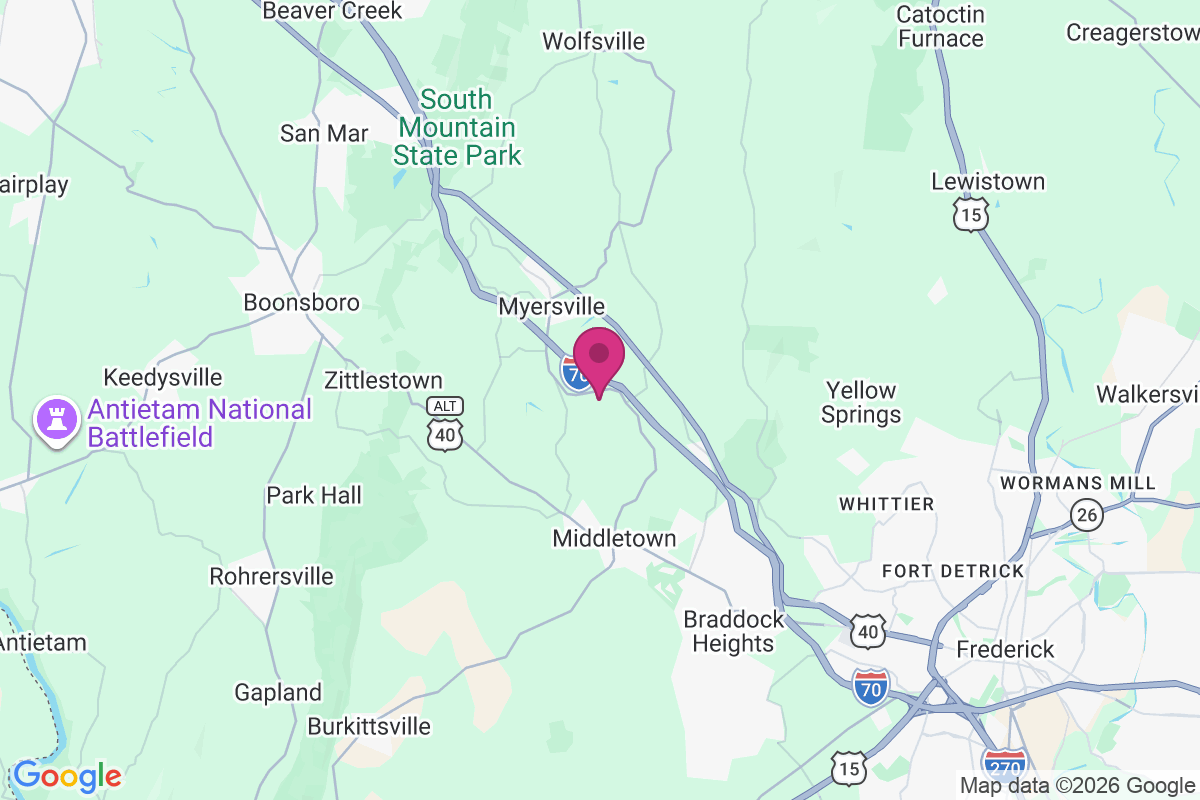 Bidle Hill Acres map