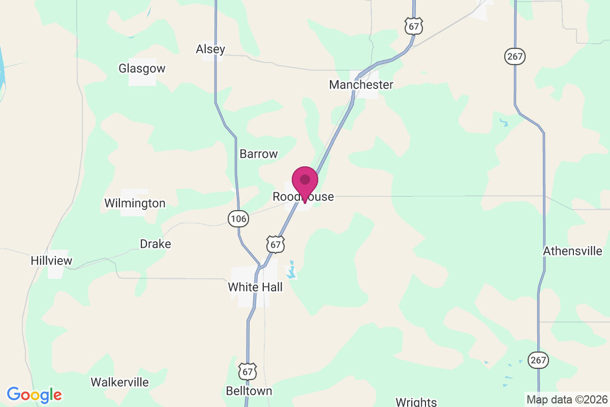 Roodhouse map