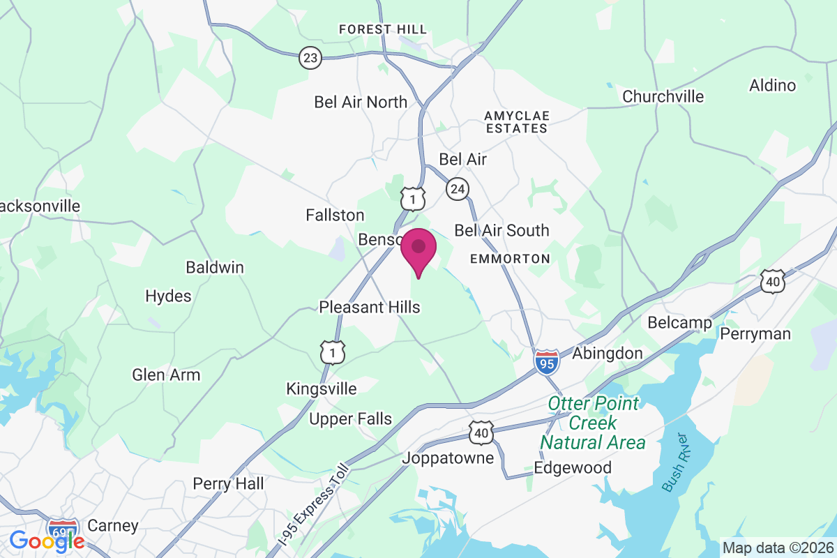 Twin Brook Estates map