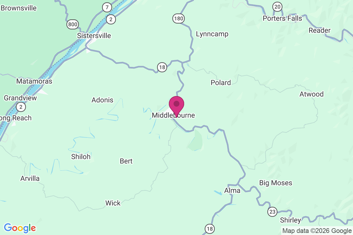 Middlebourne map
