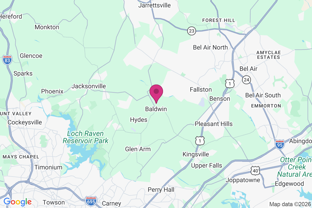 Baldwin Mill Terrace map