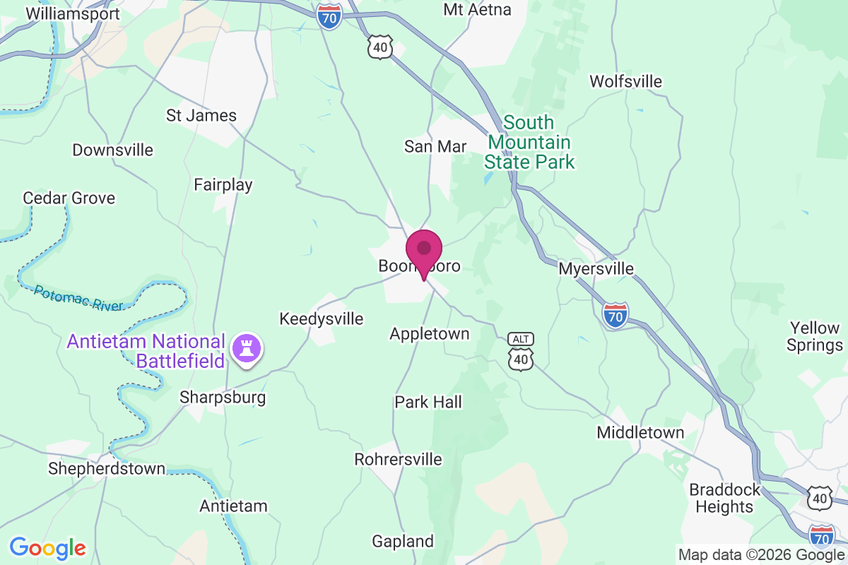 Boonsboro map