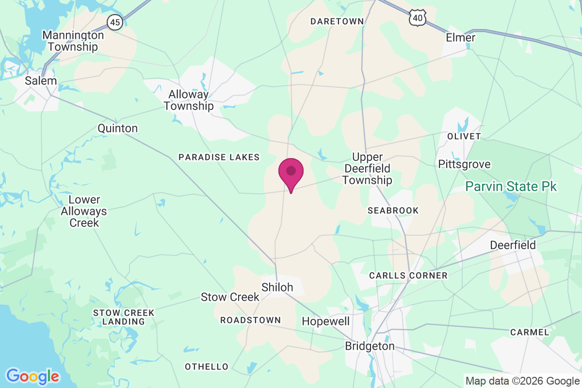Cohansey map