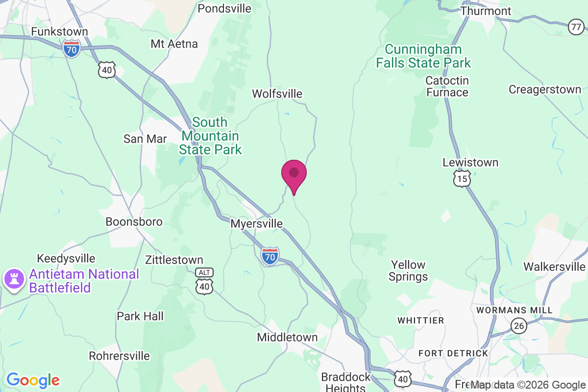 Harshman Estates map