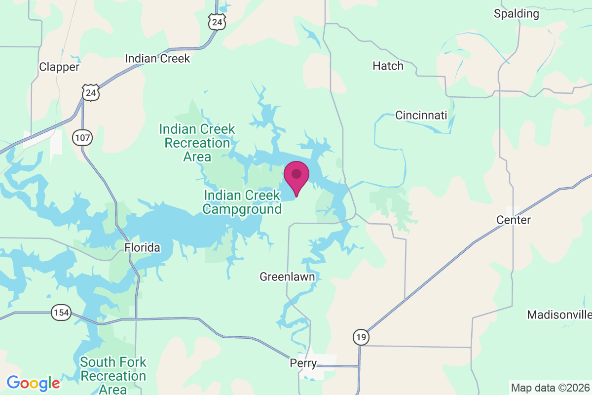 Shaver Ford map