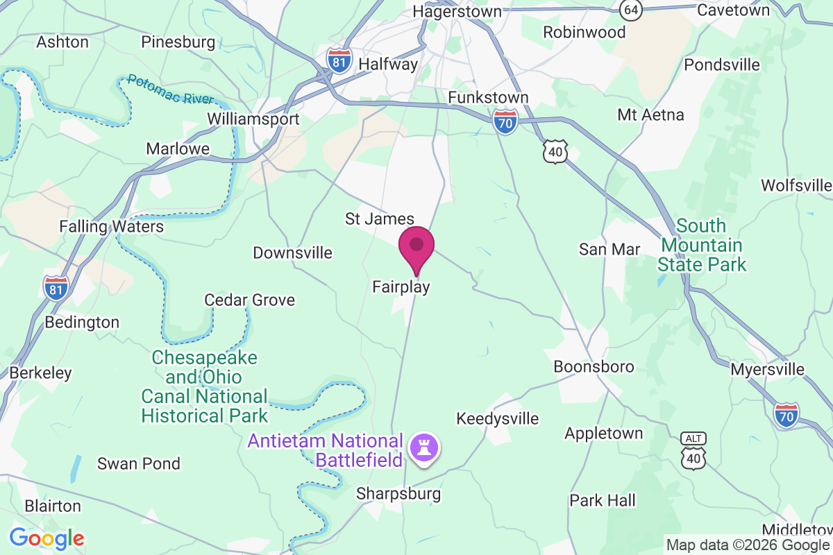 Tilghmanton Heights map