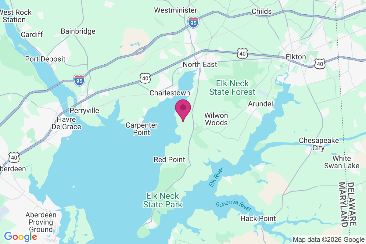 Hance Point Estates map