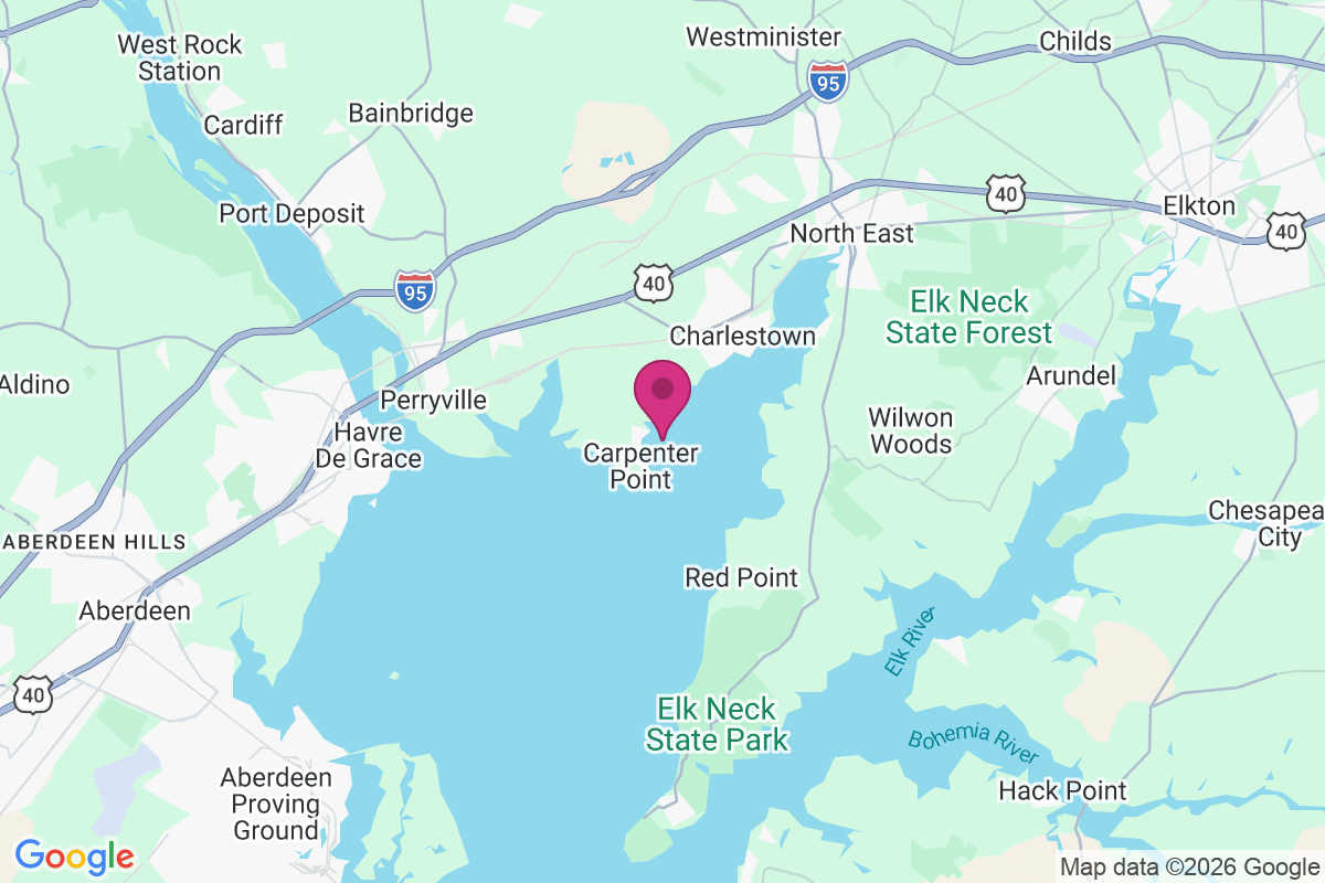 Chestnut Point map