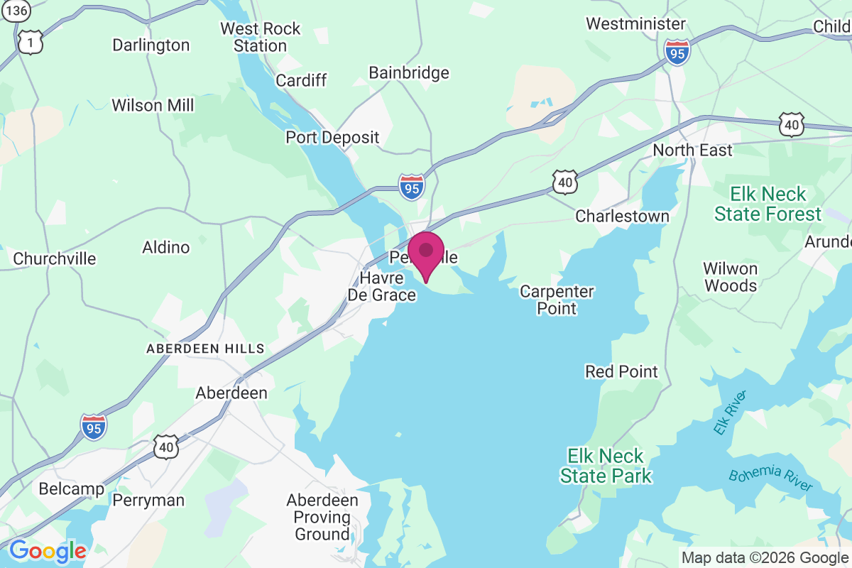 Perry Point map