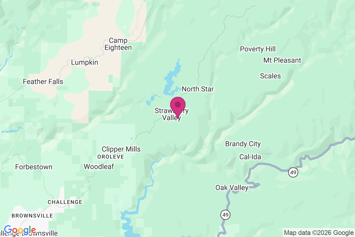 Strawberry Valley map