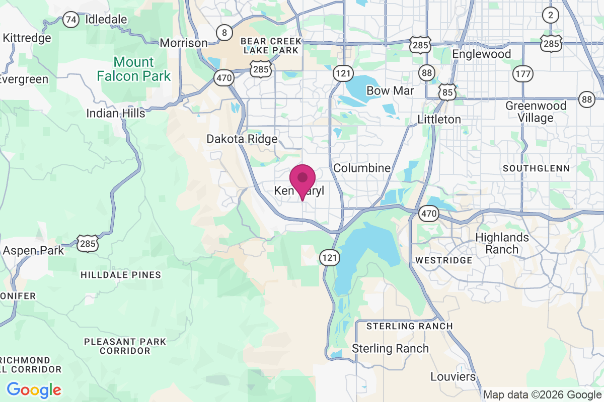 Ken Caryl map