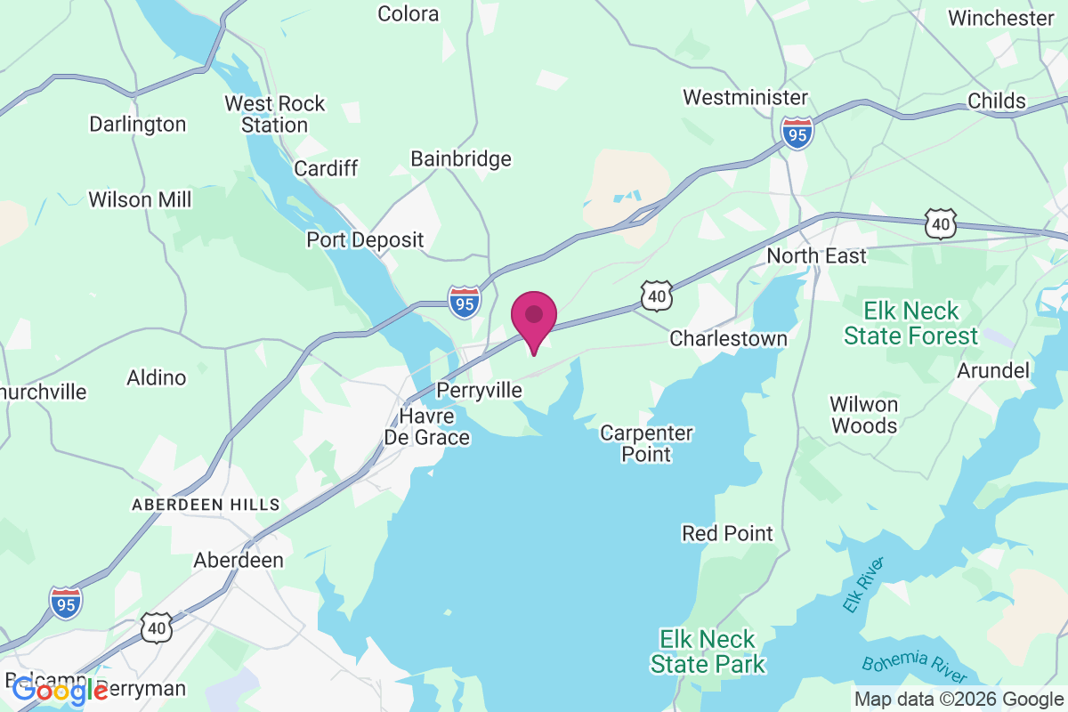 Chesapeake Landing map
