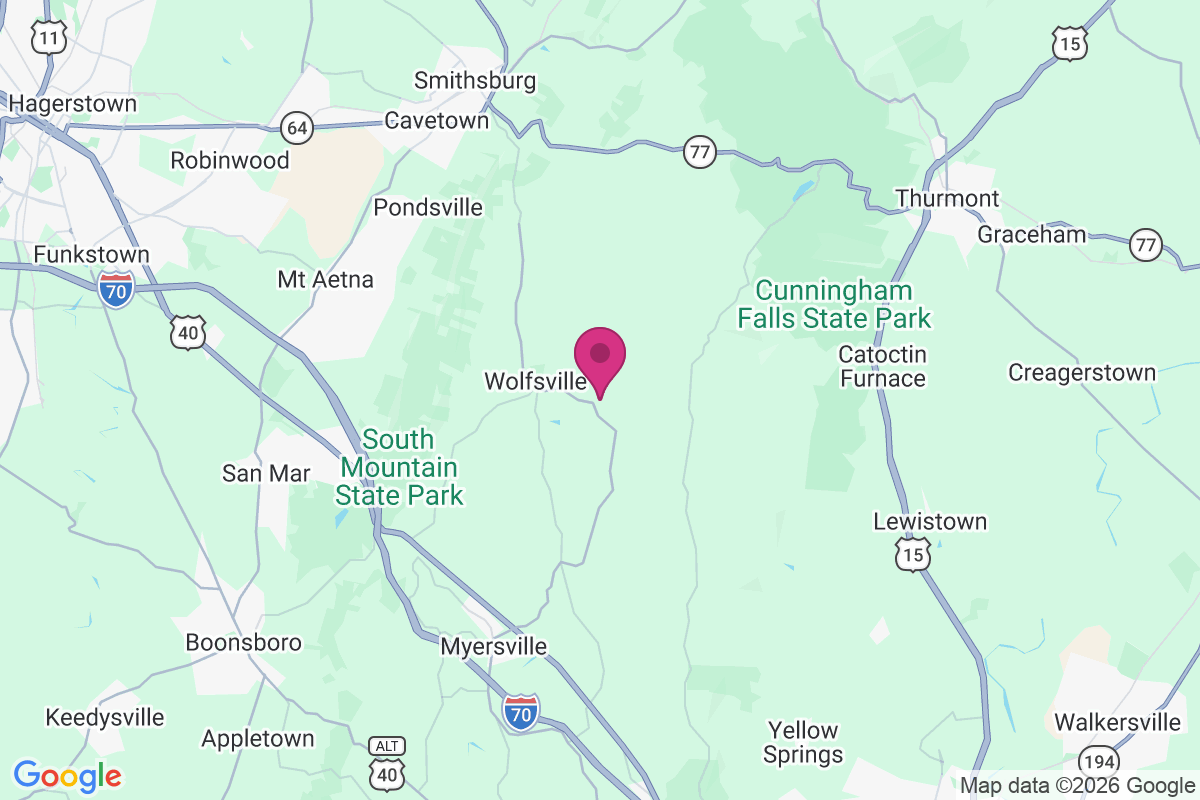 Middle Creek Estates map