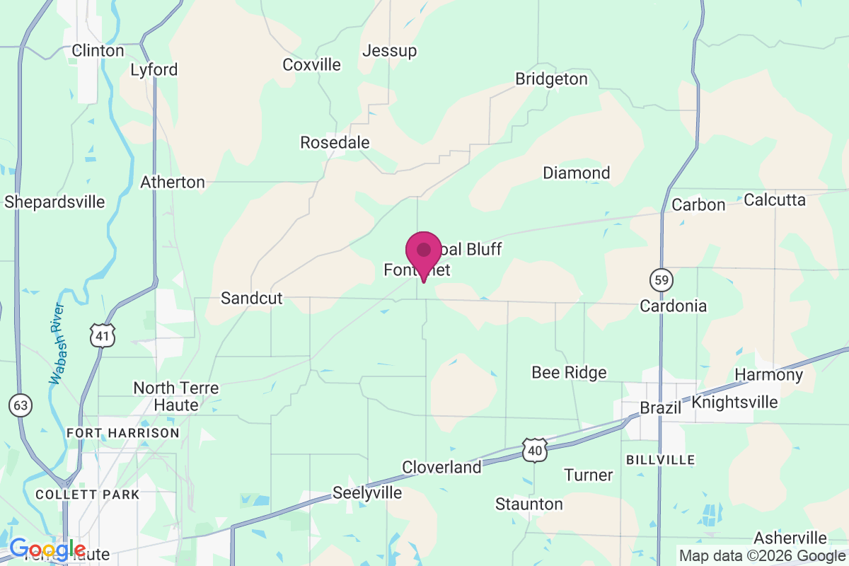 Fontanet map