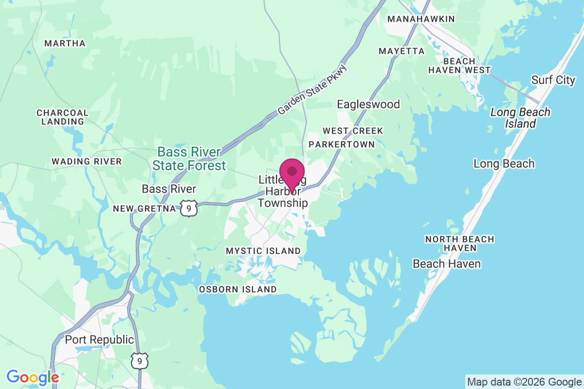 West Tuckerton map