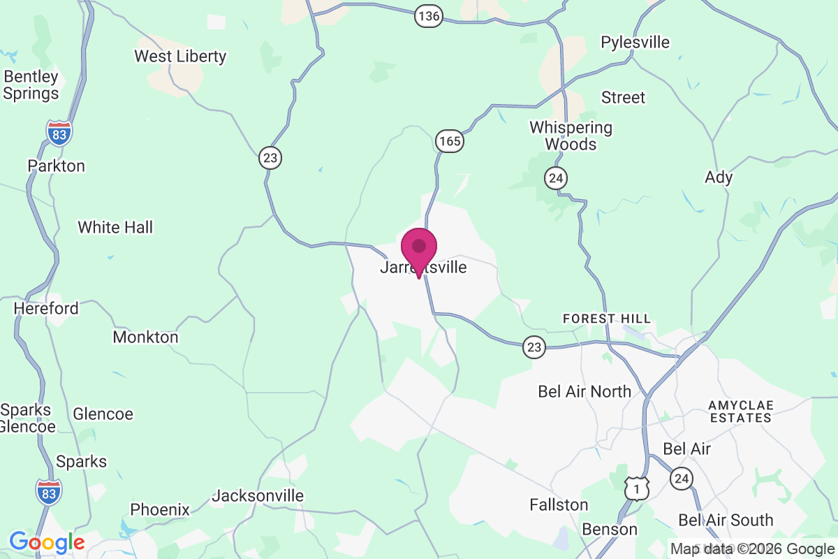 Harford Downs map
