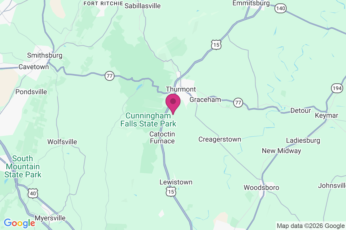 Poplar Knob map