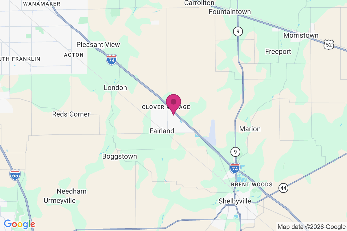 Clover Village map