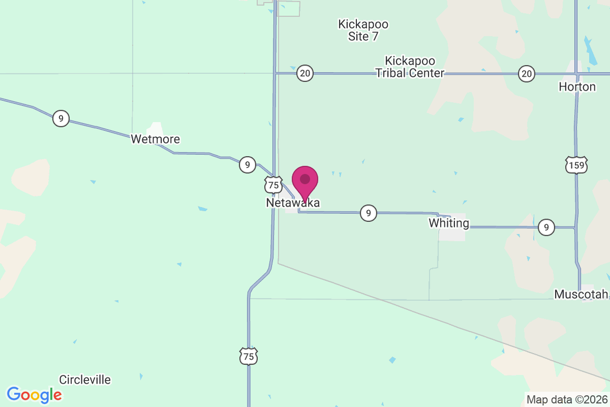 Netawaka map