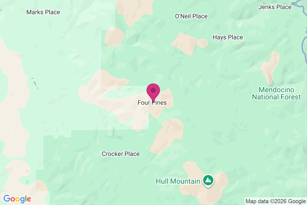 Four Pines map